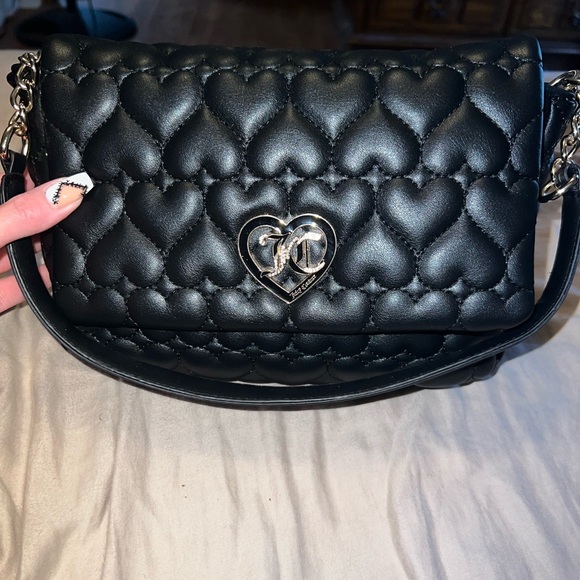 Juicy couture puffed out heart flap purse brand new